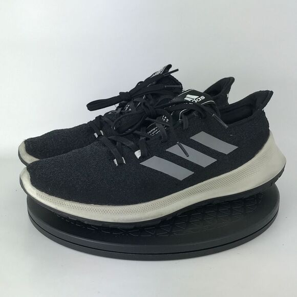 Adidas Sensebounce+ Black Athletic Running Shoes G27384 Women's Size 11 - Picture 1 of 12